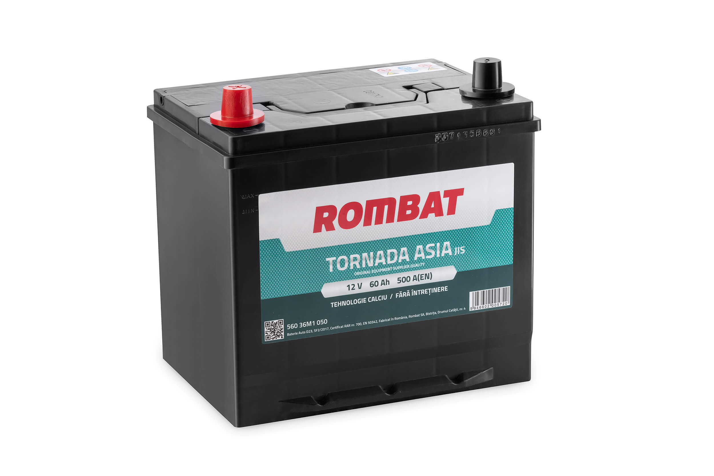 Baterie de pornire 560 36M1 050 ROMBAT